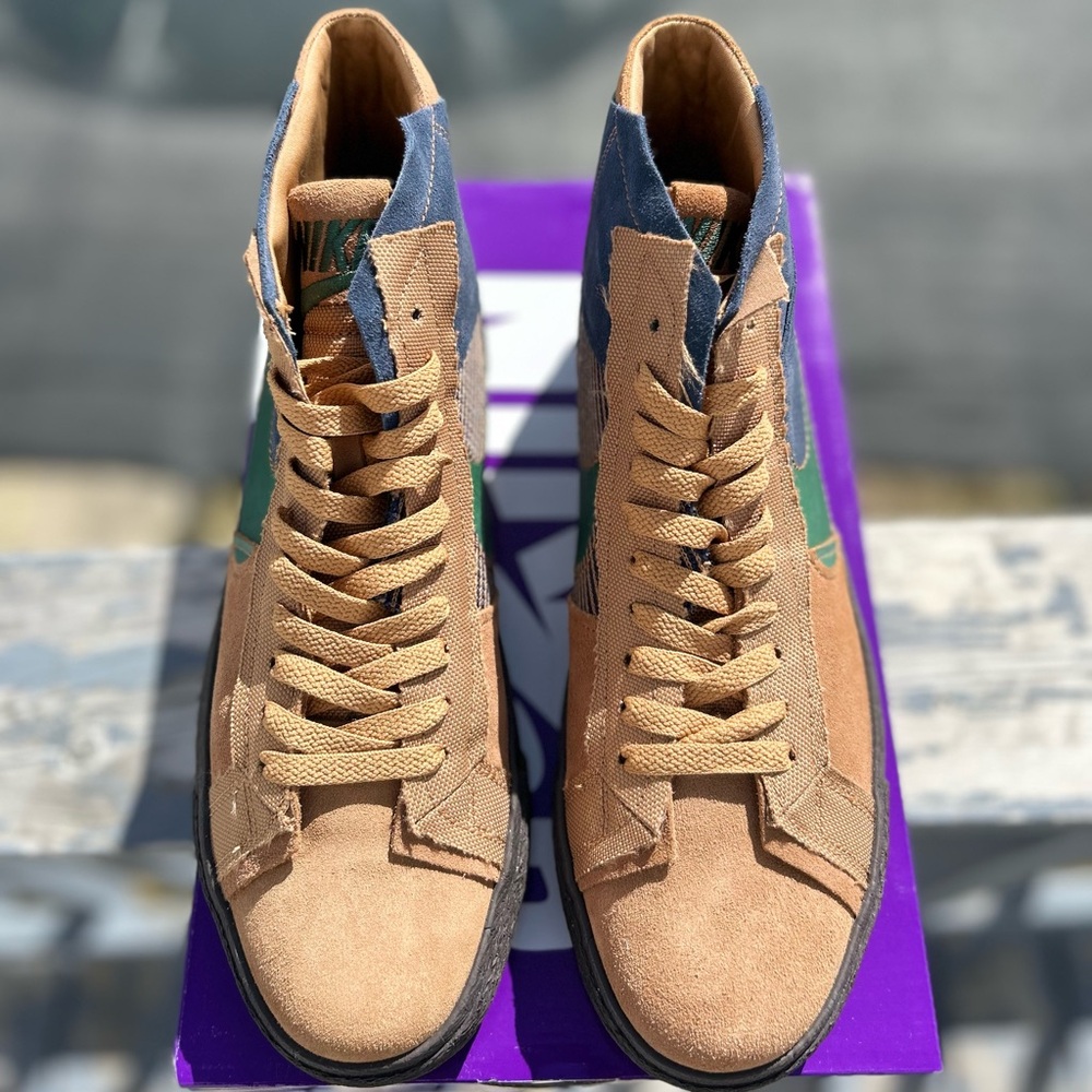 Men’s Nike SB US10 Zoom Blazer Mid
Premium 'Legend Dark Brown
Obsidian'. - Picture 8 of 13